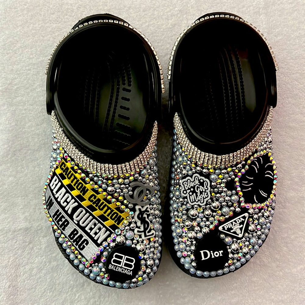 Blinged Crocs